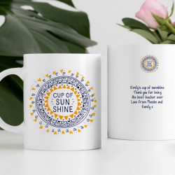 Personalised Cup of Sunshine Mug Personalised Cup of Sunshine Mug
