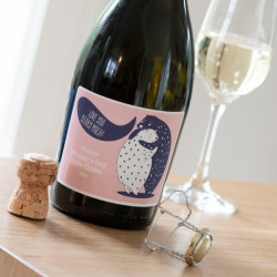 Personalised Love You Beary Much Prosecco
