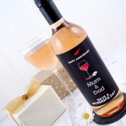 Anniversary Wine Gift for Mum and Dad Anniversary Wine Gift for Mum and Dad