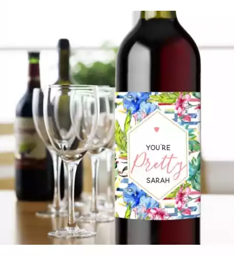 You're Pretty Wine Gift