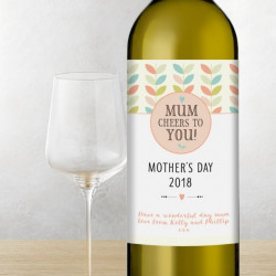 Happy Mother's Day Cheers to You Wine