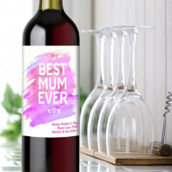 Best Mum Ever Wine Gift Best Mum Ever Wine Gift