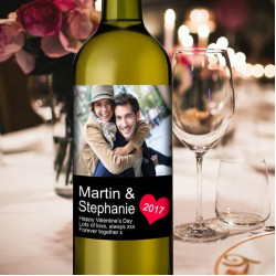 Couple's Personalised Wine Gift