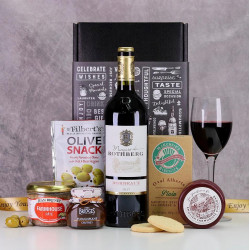 Cheese and Wine Hamper with Pate