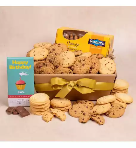 Birthday Biscuit & Chocolate Gift Tray Birthday Biscuit & Chocolate Gift Tray