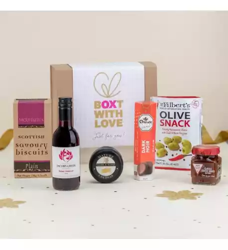 Classic Cheese & Red Wine Hamper