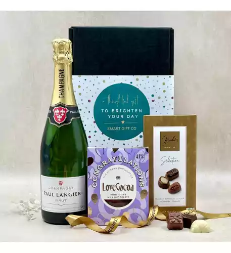 Congratulations Champagne and Chocolates Gift Box Congratulations Champagne and Chocolates Gift Box