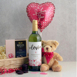 Love and Cuddles Romantic Gift Basket Love and Cuddles Romantic Gift Basket