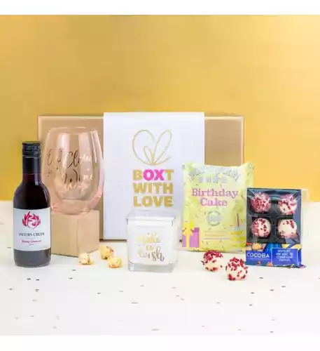 On Cloud Wine Birthday Gift Box - Red