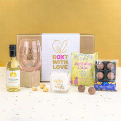 On Cloud Wine Birthday Gift Box - White On Cloud Wine Birthday Gift Box - White