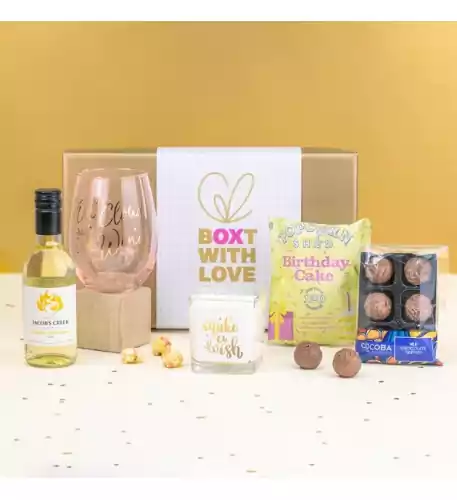 On Cloud Wine Birthday Gift Box - White