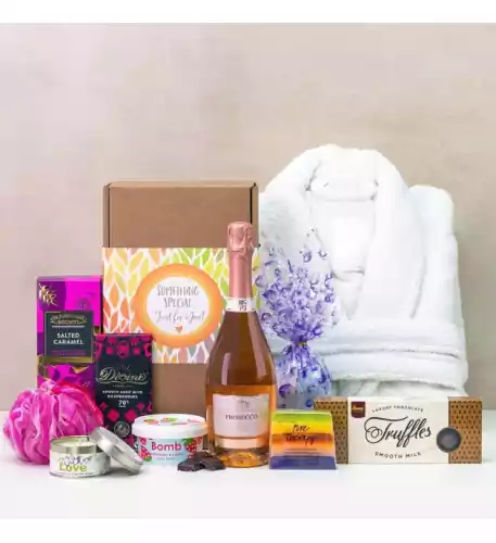 With Love Truffles and Bubbles Pamper Hamper