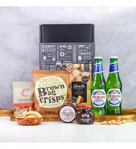 Peroni Lager & Savouries Gift Box Peroni Lager & Savouries Gift Box