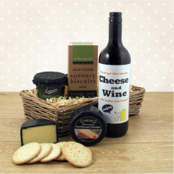 Feel Better with Cheese and Wine Hamper Feel Better with Cheese and Wine Hamper