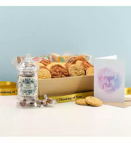Biscuit Favourites Hamper - WITH SYMPATHY Biscuit Favourites Hamper - WITH SYMPATHY