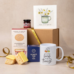 A Brew Will See You Through Personalised Gift Basket A Brew Will See You Through Personalised Gift Basket