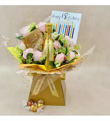18th Birthday Chocolate Flower Bouquet 18th Birthday Chocolate Flower Bouquet