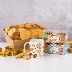 Biscuit Lover's Gift Tray with Unique Biscuit Mug
