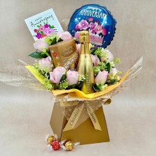 Personalised Happy Easter Mars Malteser Combo