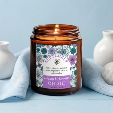 May Birth Month Candle - Personalised Birthday Gift