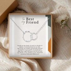 Forever Connected Two-Link Necklace - To My Best Friend