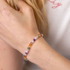 4mm Chakra Bracelet - Natural Gemstone Beads for Alignment & Wellbeing