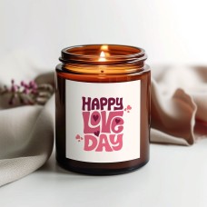 Romantic Scented Candle - Happy Love Day
