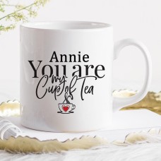 Personalised You Are My Cup of Tea Gift Mug