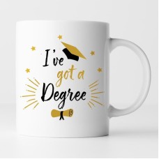 I've Got A Degree Scroll And Hat Mug
