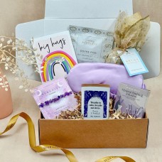 Personalised Rainbow Candle Thank You Hamper