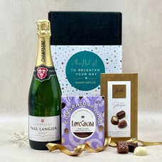Champagne and Chocolate Praline Hearts