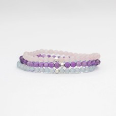 Calm & Tranquility Gemstone Bracelet Set