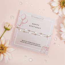 Silver Stars Birthday Bracelet
