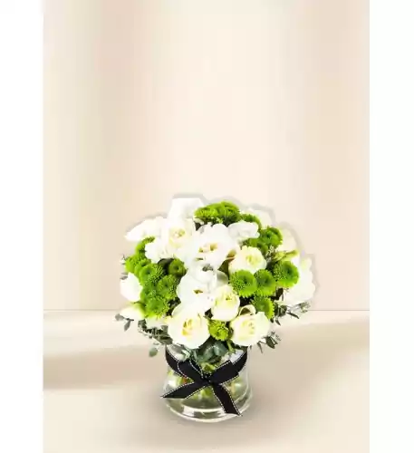 Eternal in Glass Vase