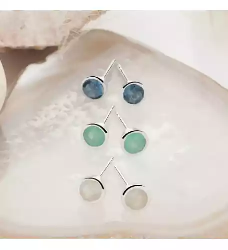 Aqua Drops Studs (Set of 3)