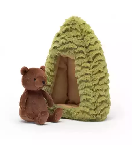 Forest Fauna Bear ONE SIZE - H19 X W14 CM