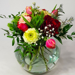  Secret and magic - bouquet in a glass ball 1