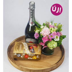  Flower bowl - Martini with champagne