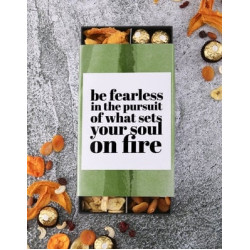 Be Fearless Motivational Snack Tray
