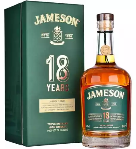 Jameson 18 Year Old Irish Whiskey 70cl