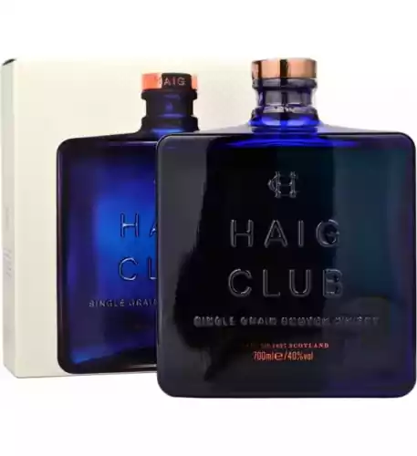 Haig Club Single Grain Scotch Whisky 70cl in Gift Box