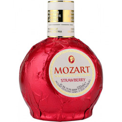 Mozart Strawberry White Chocolate Cream Liqueur 50cl Mozart Strawberry White Chocolate Cream Liqueur 50cl