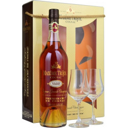 Maxime Trijol VSOP Grande Champagne Cognac 70cl with 2 Glass Gift Pack Maxime Trijol VSOP Grande Champagne Cognac 70cl with 2 Glass Gift Pack