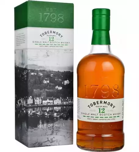 Tobermory 12 Year Old Single Malt Scotch Whisky 70cl