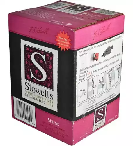 Stowells Shiraz, Australia 10 Litre