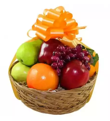 Basket of fresh fruits Basket
