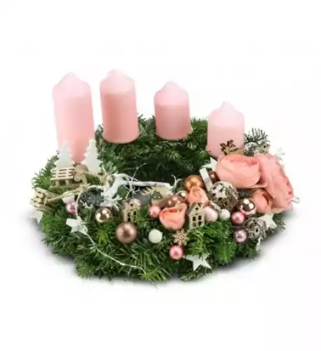 Advent wreath Rose (Venec 25cm)