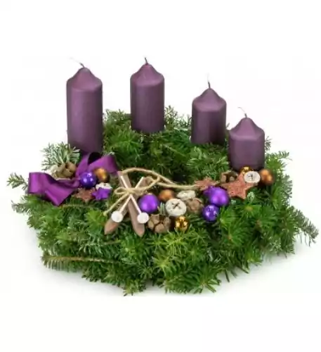 Advent wreath Ski