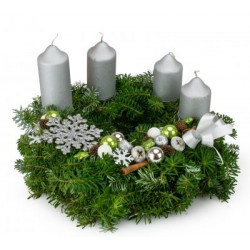 Advent wreath Fiocco (wreath 25 cm)