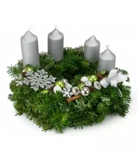 Advent wreath Fiocco (wreath 25 cm)